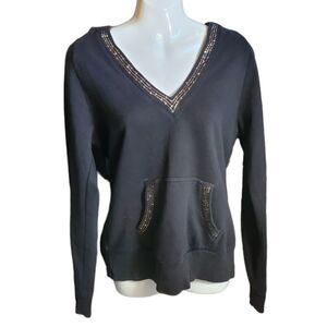 EXPRESS embellished graphic hoody S